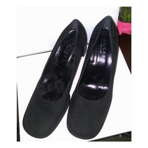 Vintage Gucci shoes black size 9.5 b